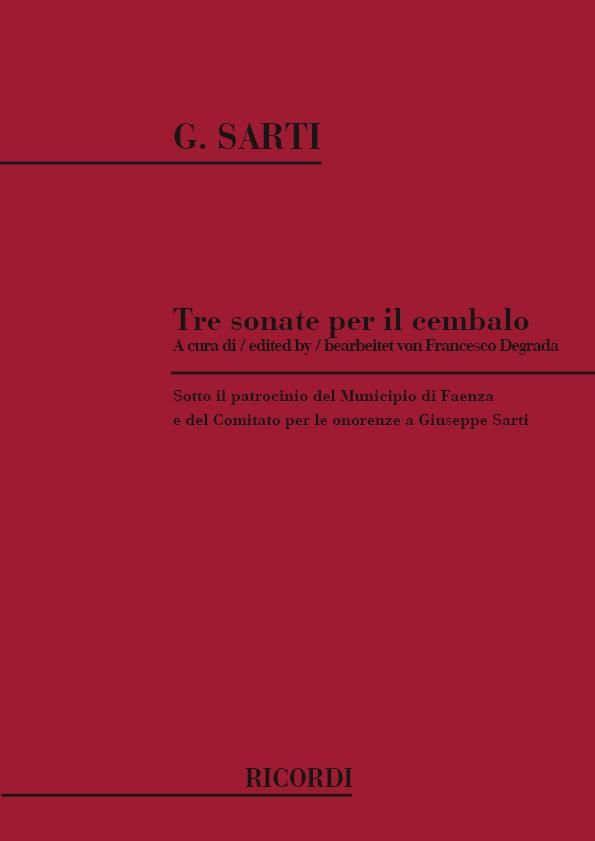 3 Sonate Per Il Cembalo